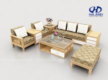 Sofa gỗ HA-50217