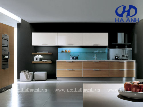 Tủ bếp laminate HA-30448